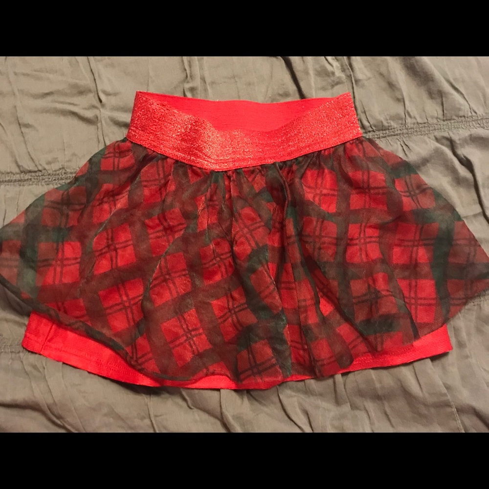 Infant Plaid Tutu Skirt